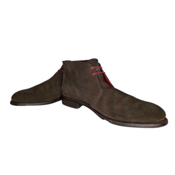 Rye 51 Men\'s Suede Chukka Boots Size 10 Goodyear Welt Rare Luxury Designer Shoes main image 2